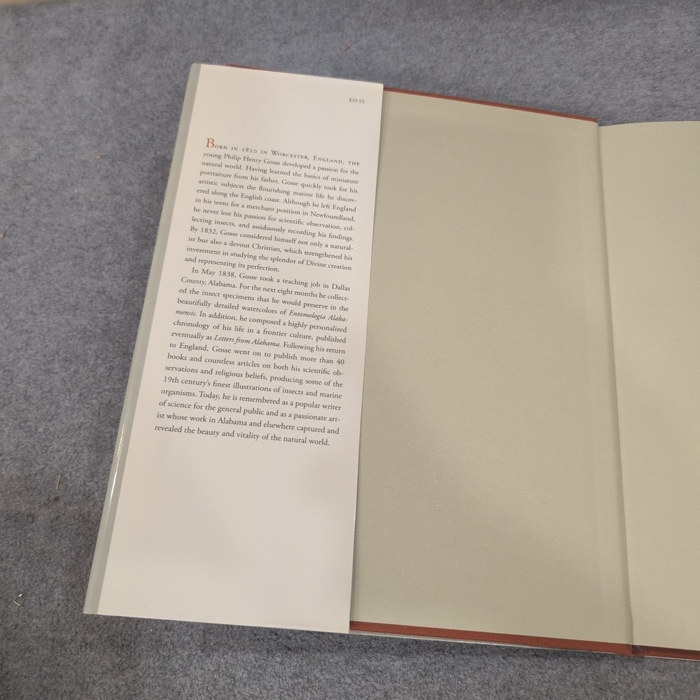 Philip Henry Gosse Science and Art in Letters from Alabama Hardcover Book 2010 - Picture 4 of 8